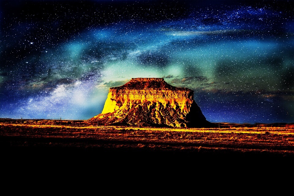 Pawnee Buttes in northeastern Colorado